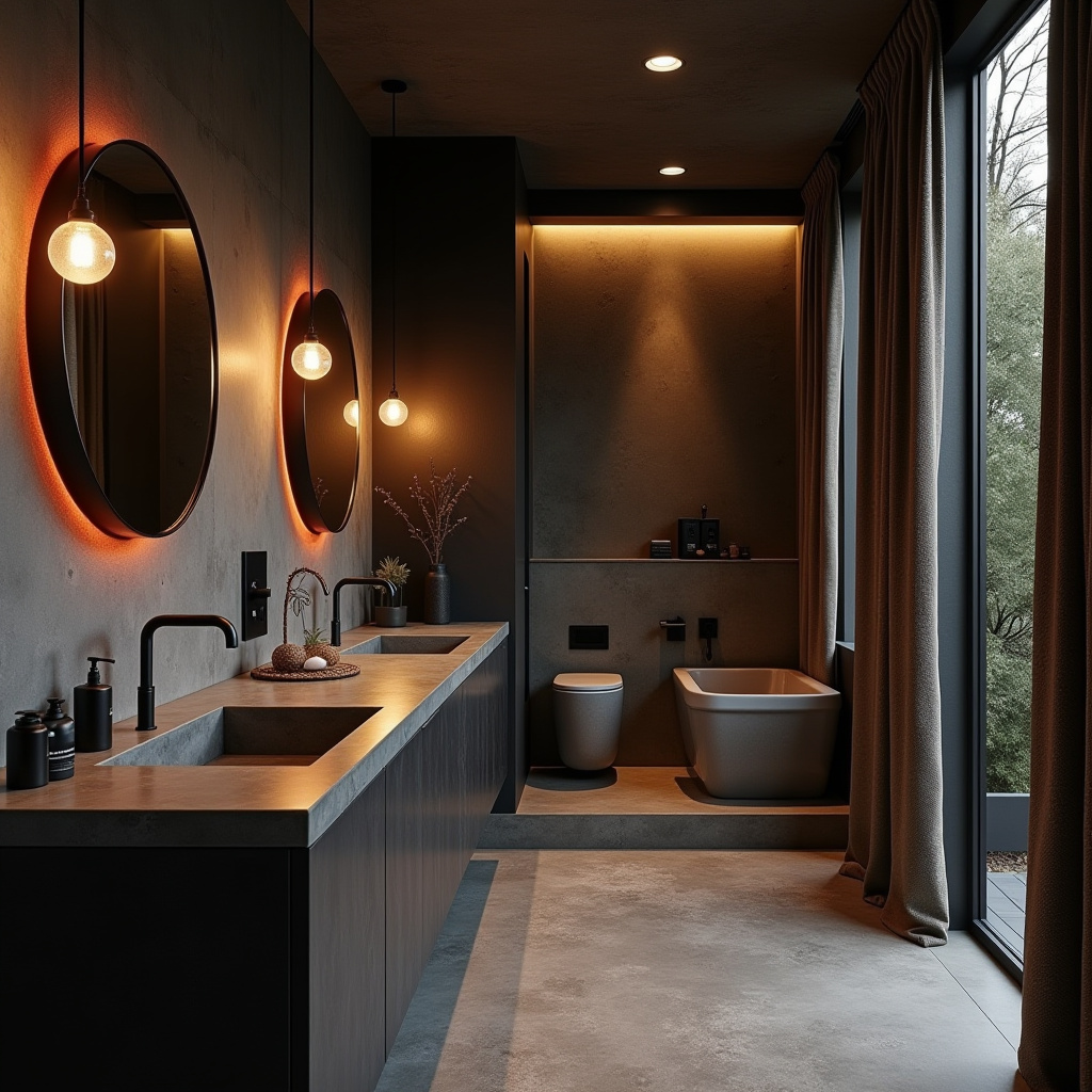 Bathroom curtains 12