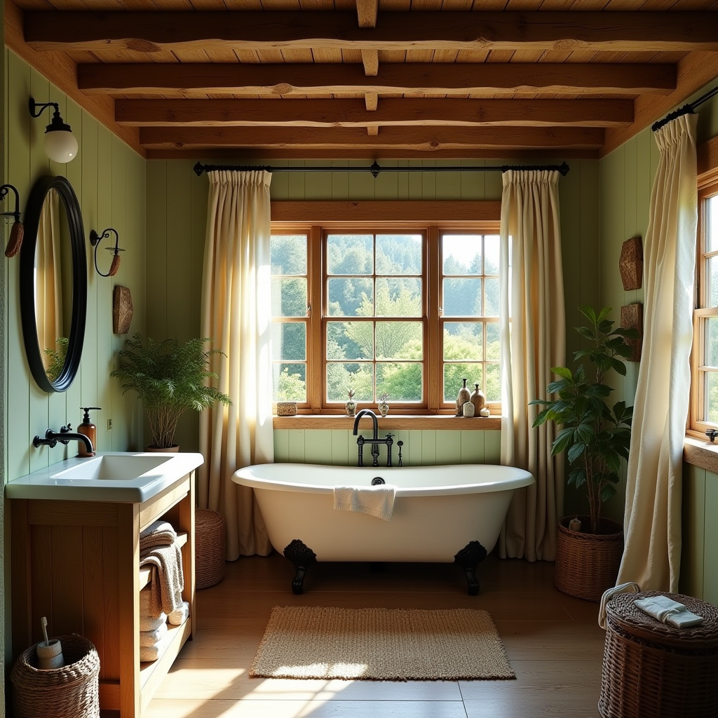 Bathroom curtains 31