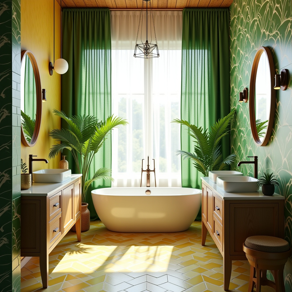 Bathroom curtains 35