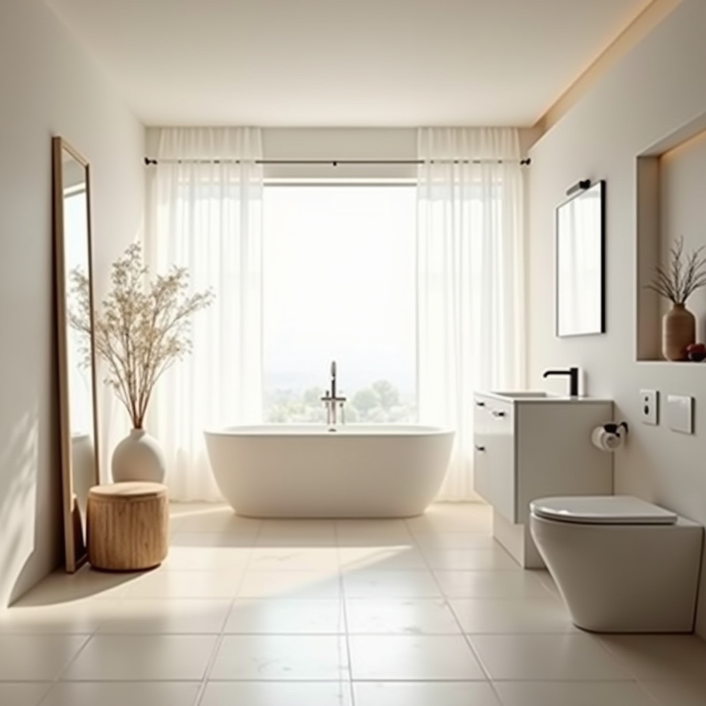 Bathroom curtains 40