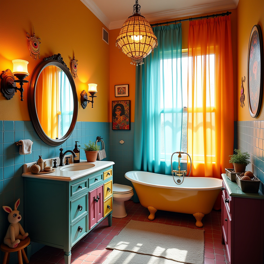 Bathroom curtains 42