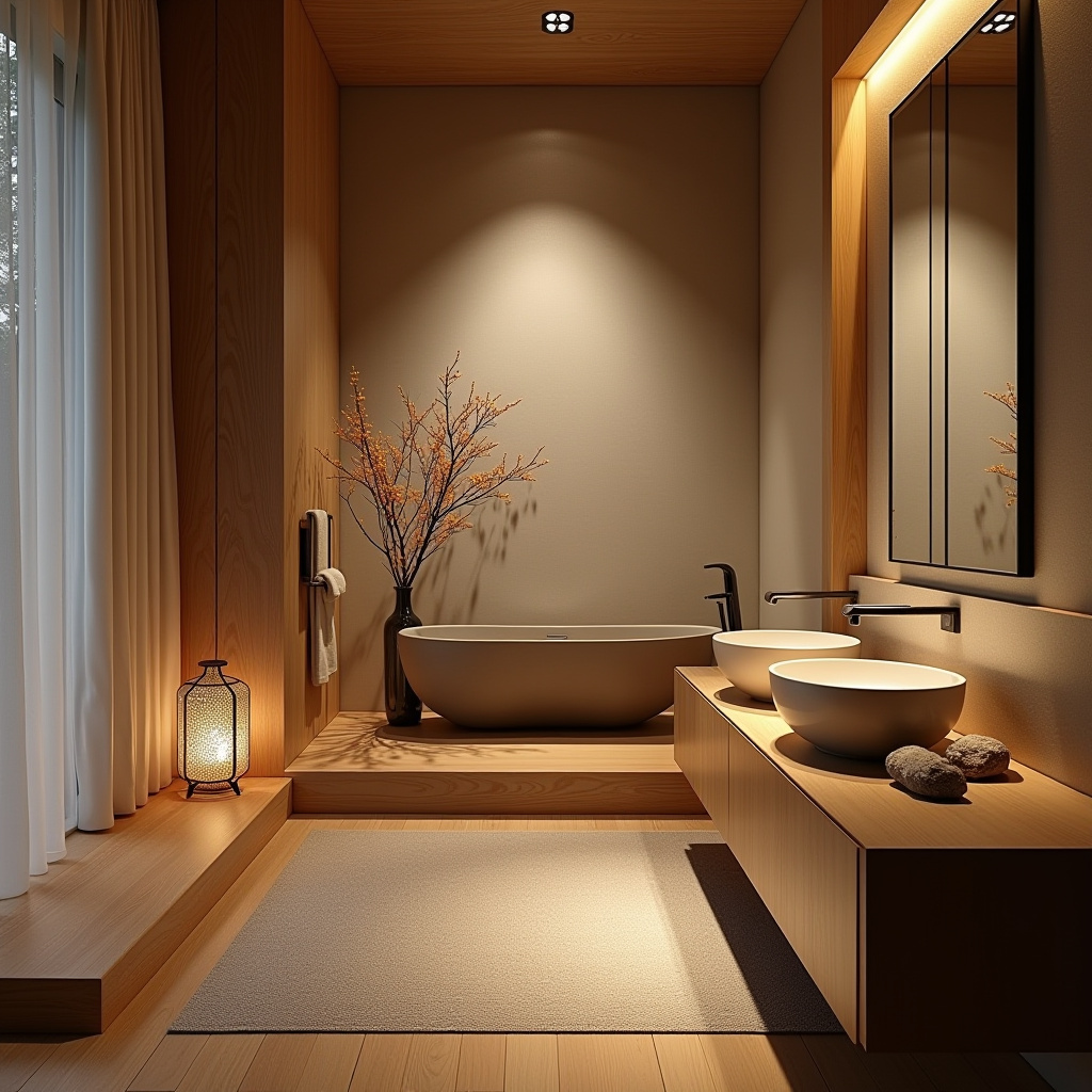 Bathroom curtains 43