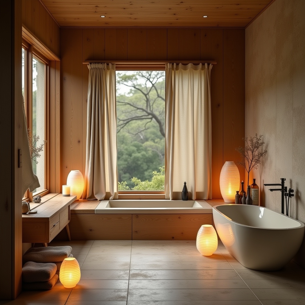 Bathroom curtains 44