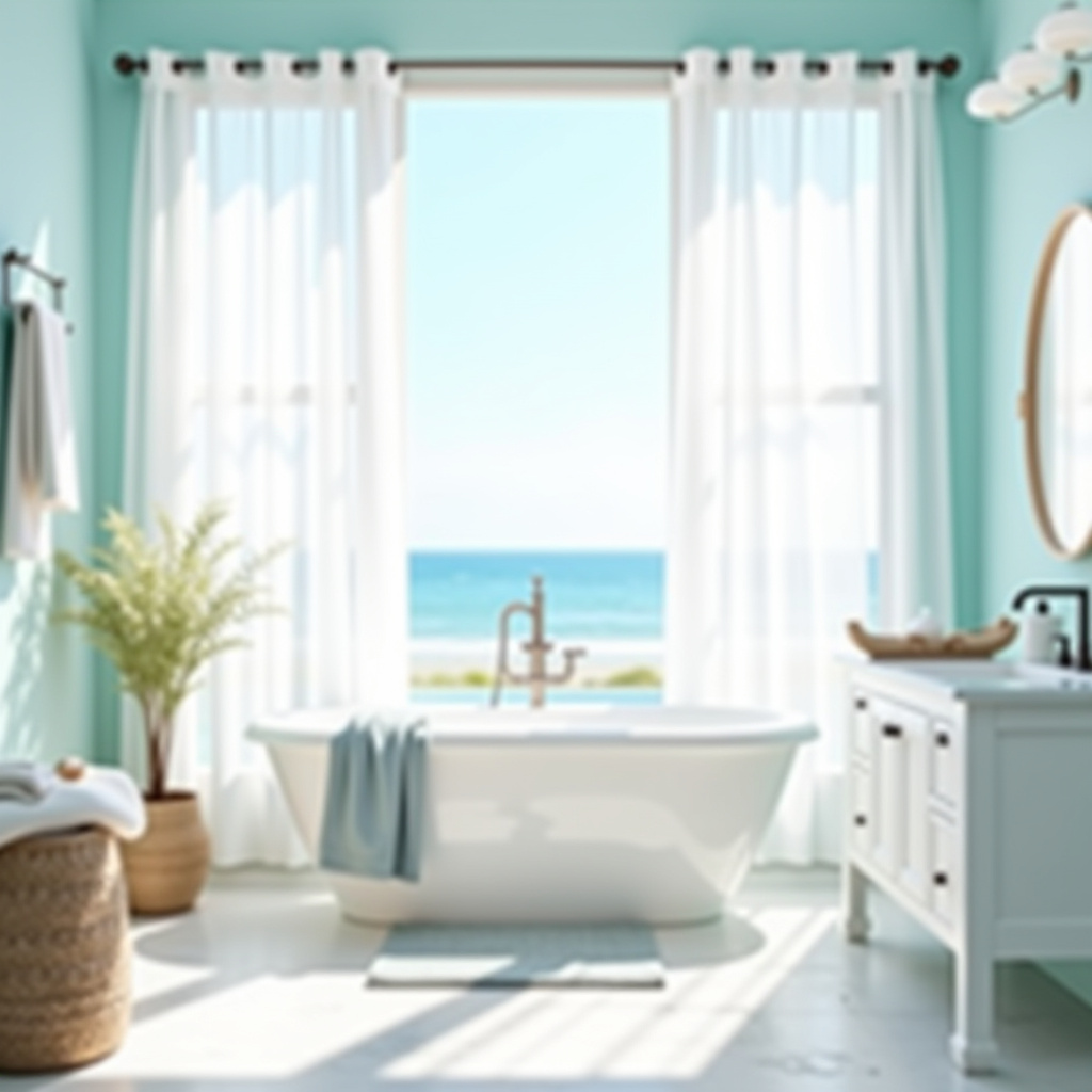 Bathroom curtains 50