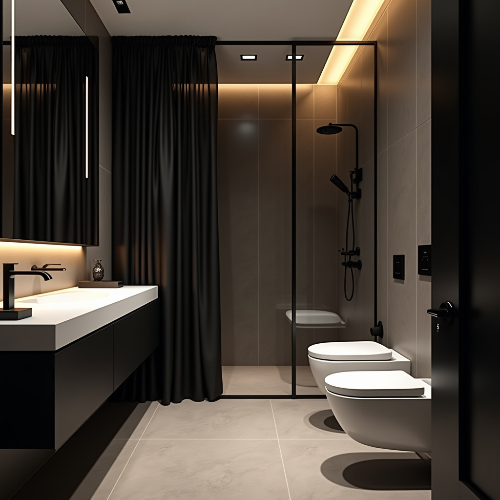Bathroom curtains 56