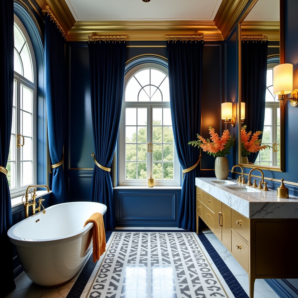 Bathroom curtains 6