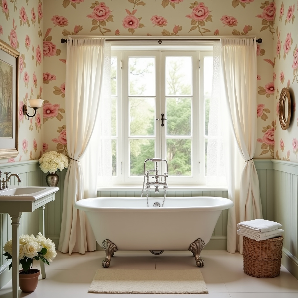 Bathroom curtains 9