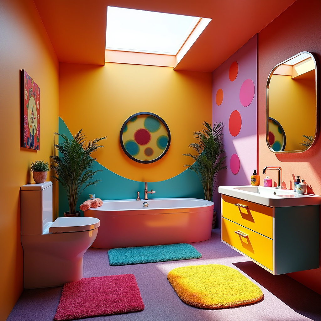 Bathroom rugs 60