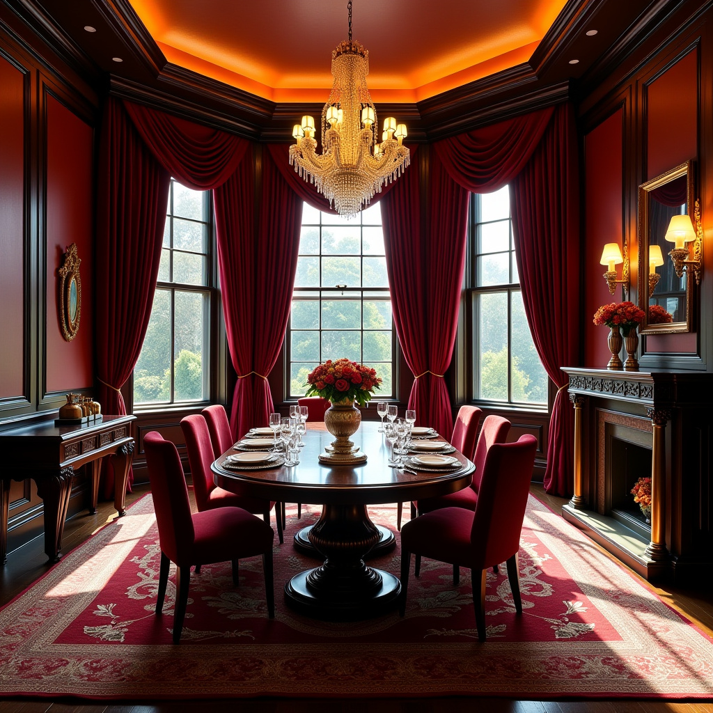 Bay window curtains 10