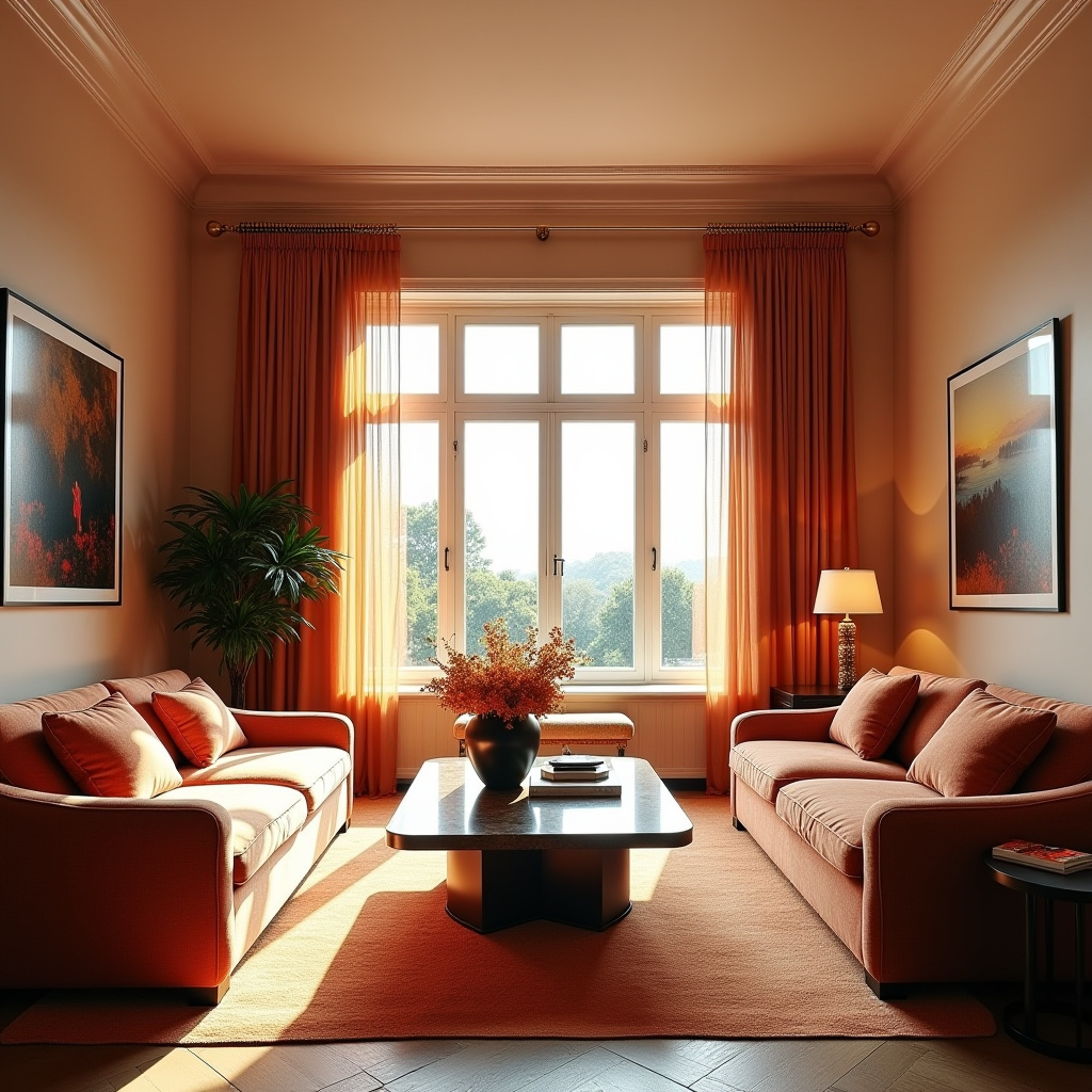 Bay window curtains 17