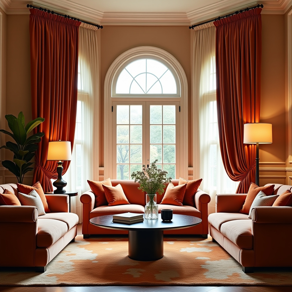 Bay window curtains 18