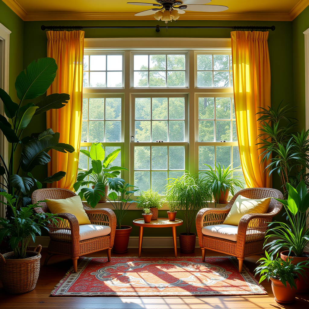 Bay window curtains 28