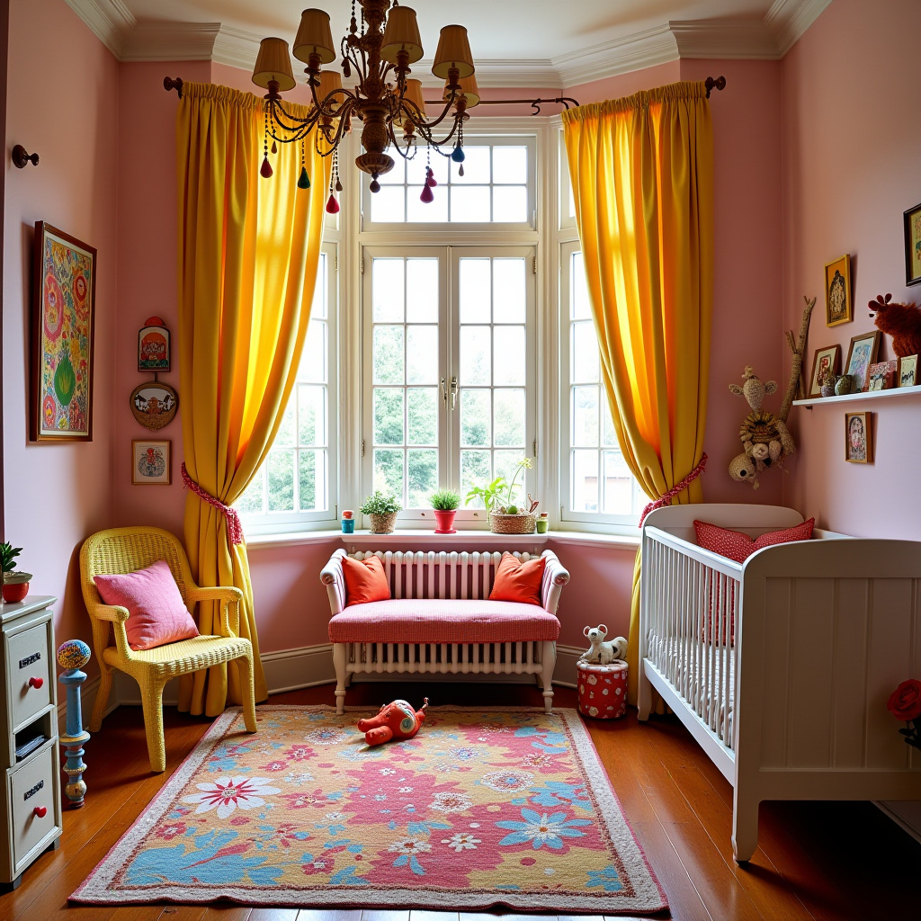 Bay window curtains 35