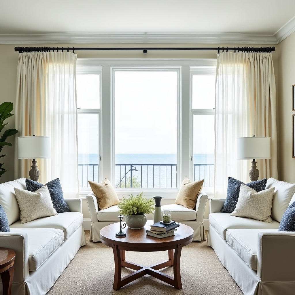 Bay window curtains 41