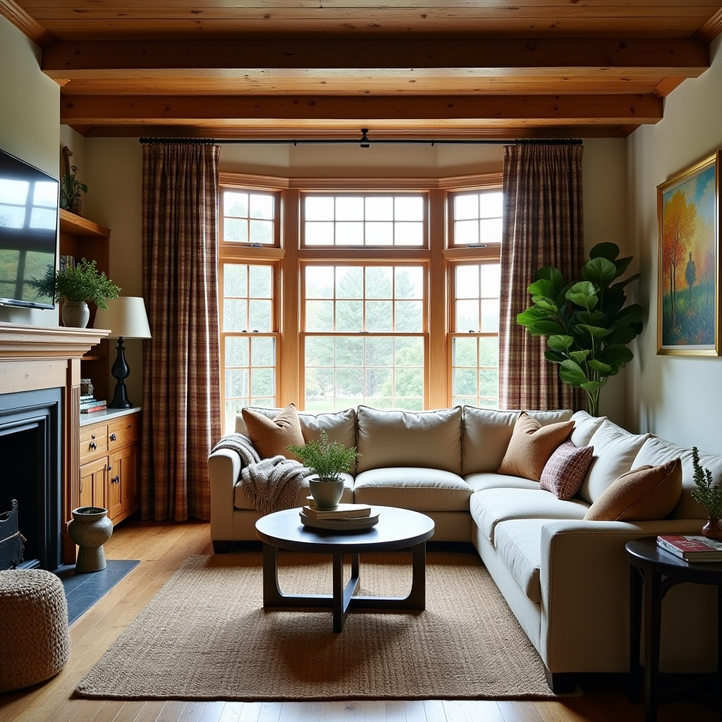 Bay window curtains 46