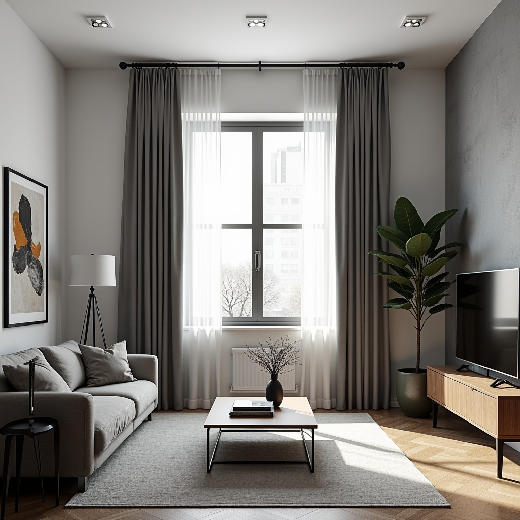 Bay window curtains 51