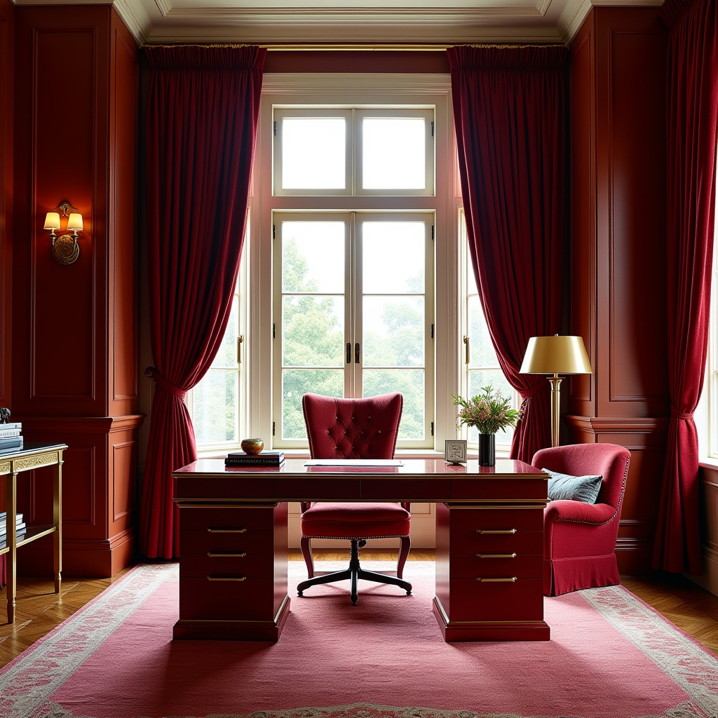 Bay window curtains 55