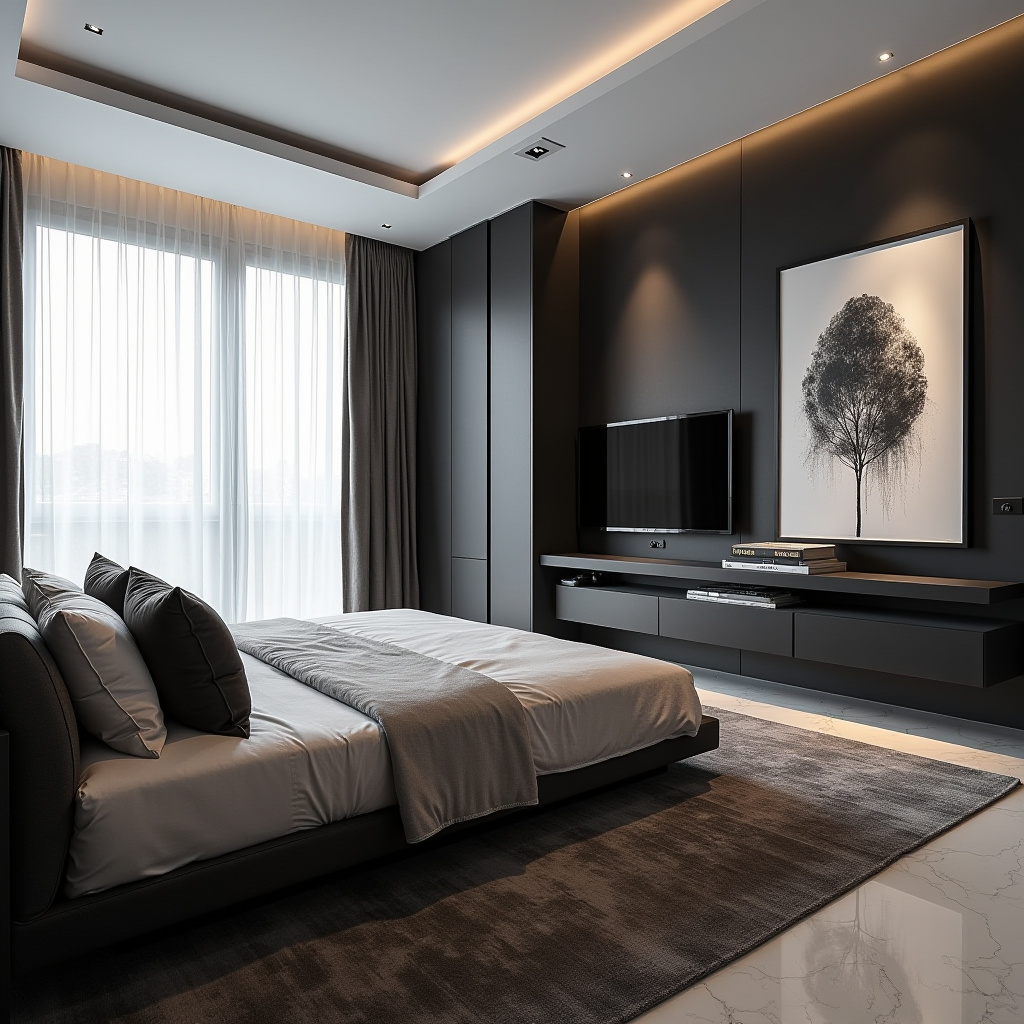 Bedroom curtains 45