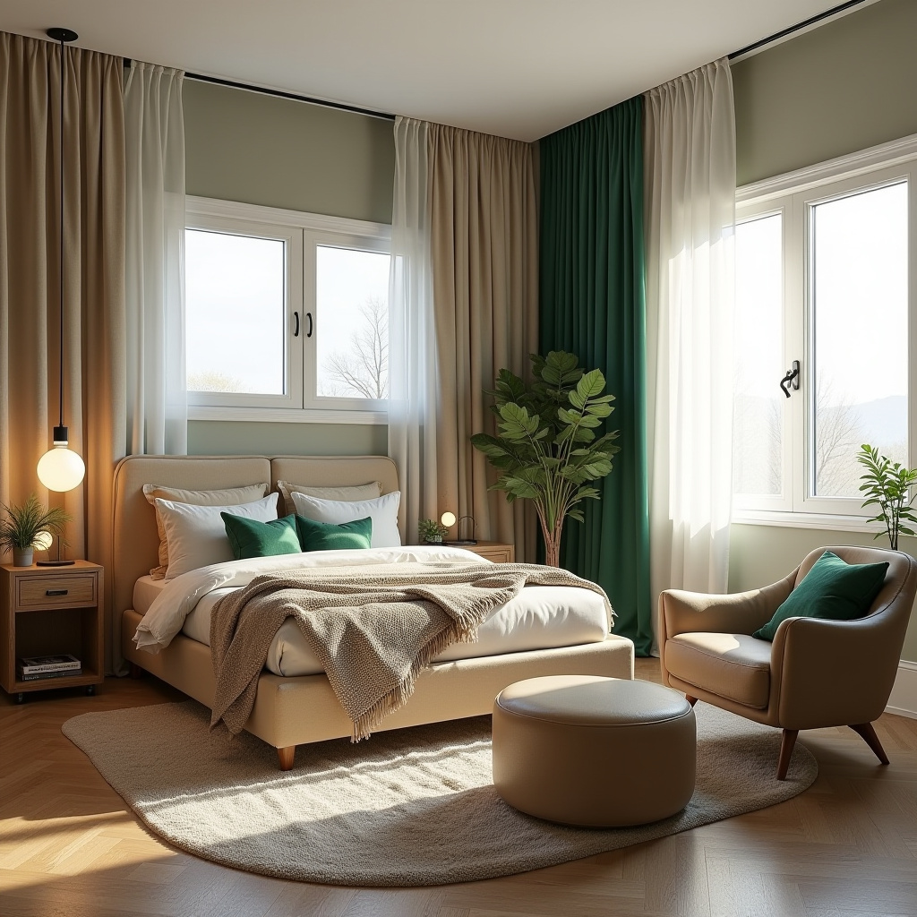Bedroom curtains 50