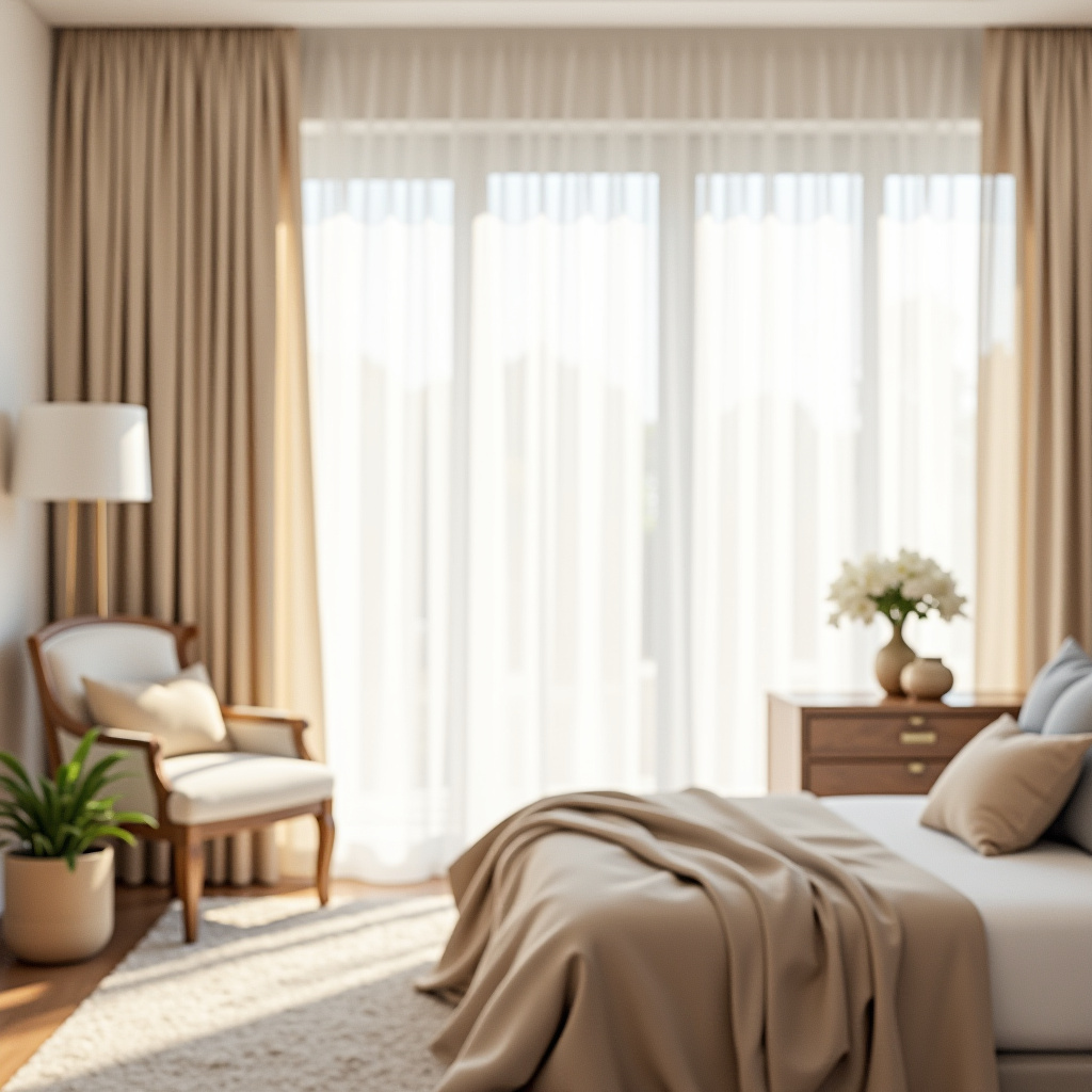 Bedroom curtains 60