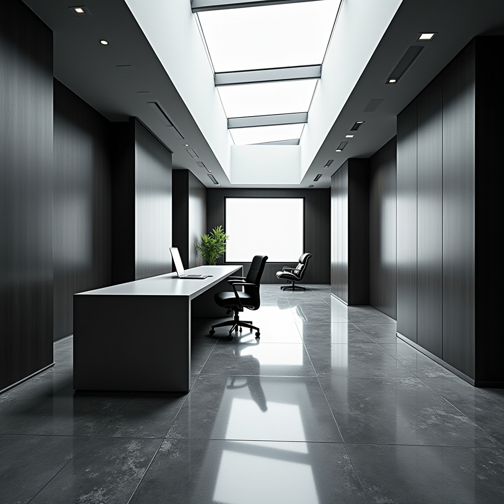 Black and white tiles 18