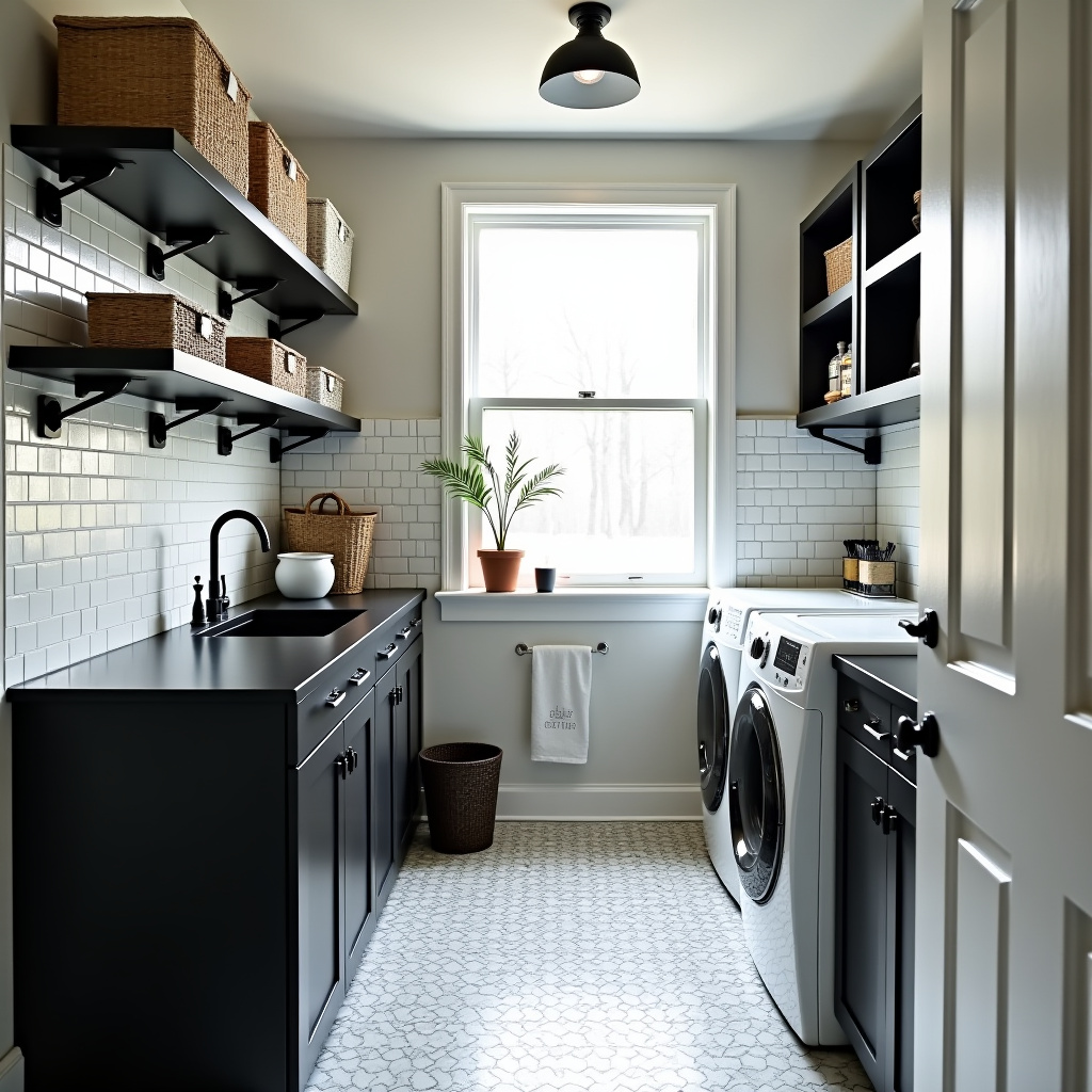 Black and white tiles 23