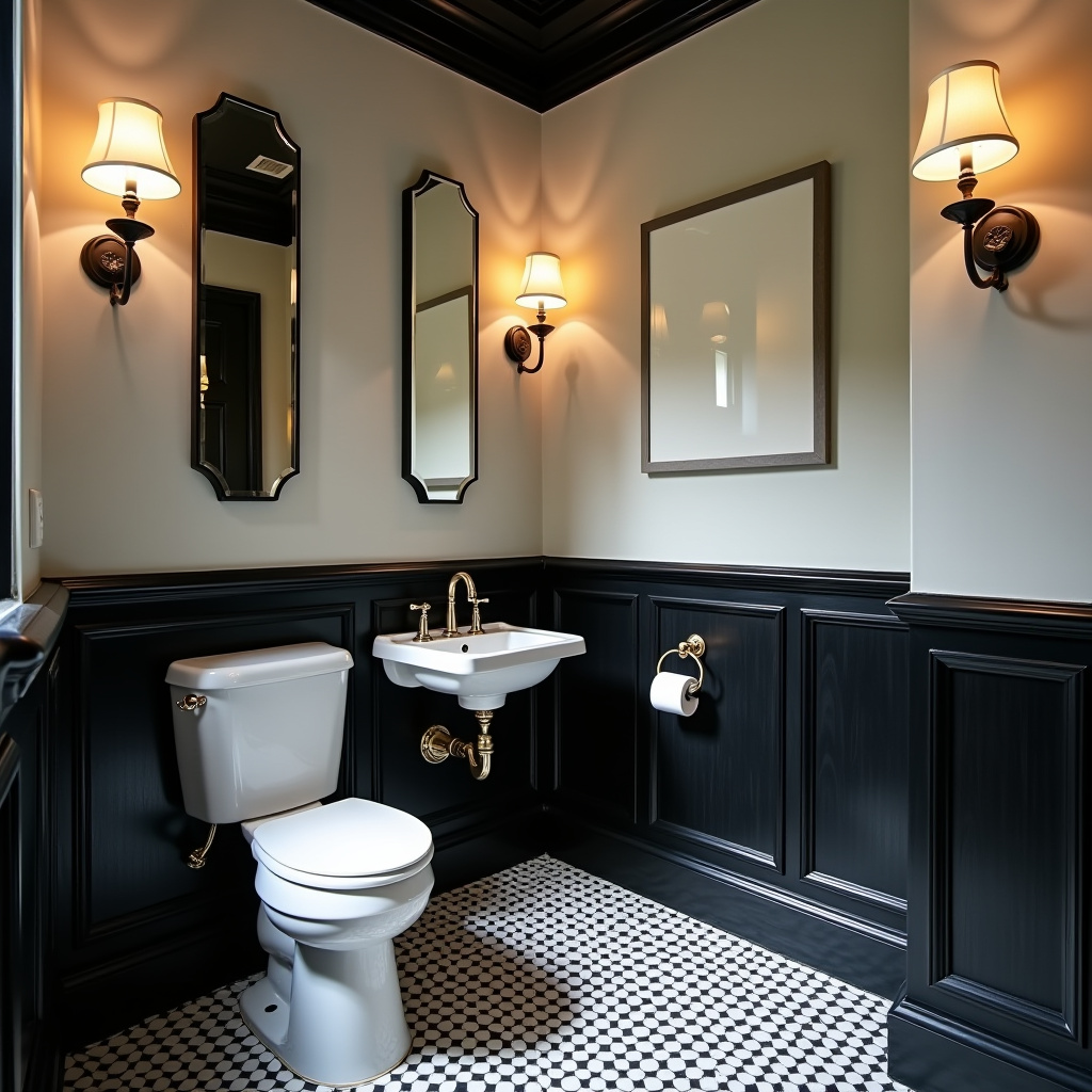 Black and white tiles 26