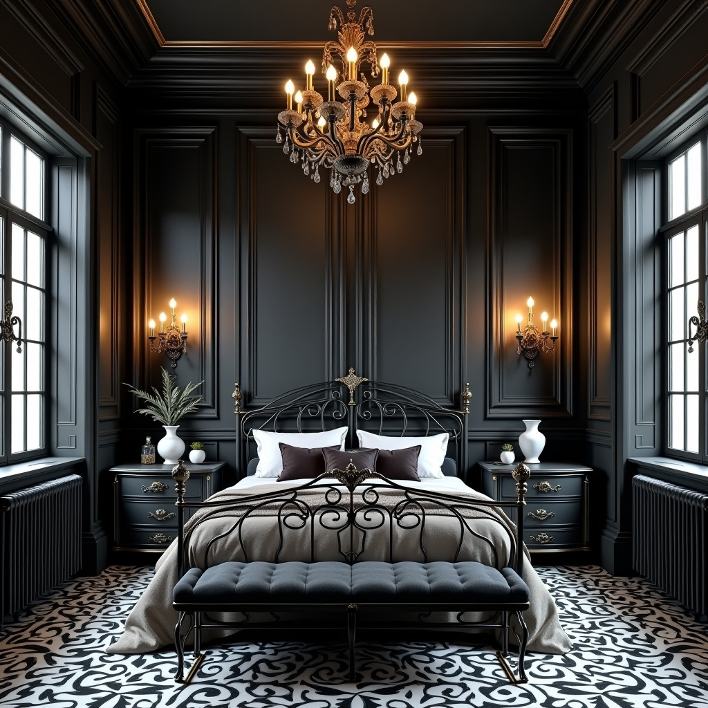 Black and white tiles 37