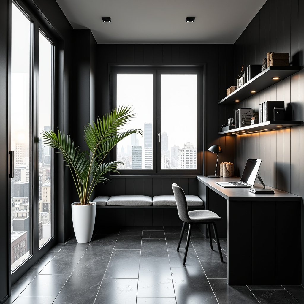 Black and white tiles 39