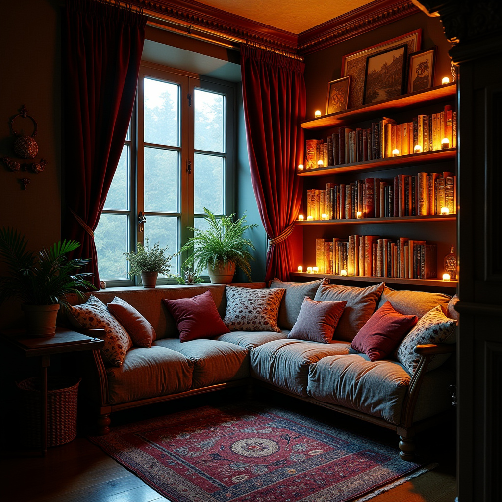 Boho curtains 21