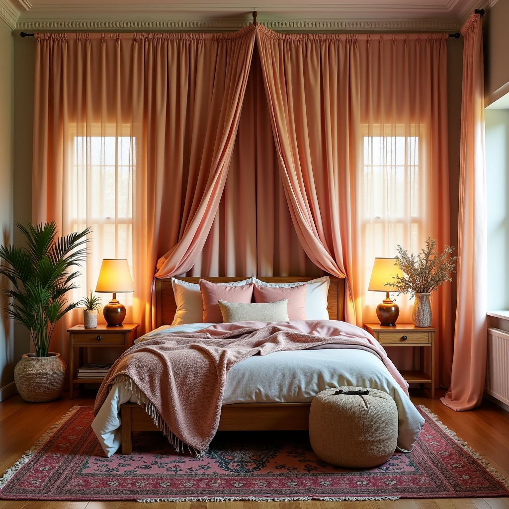Boho curtains 4