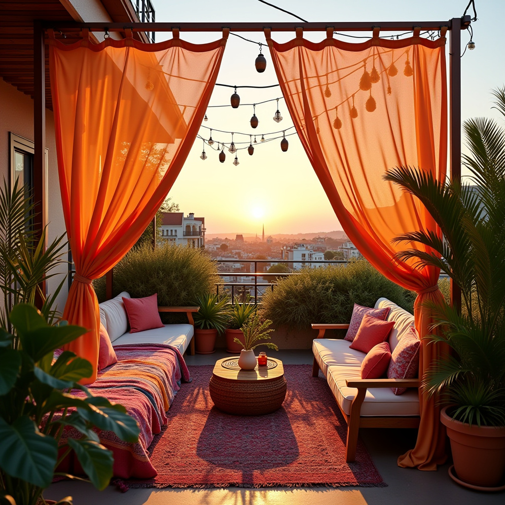 Boho curtains 49