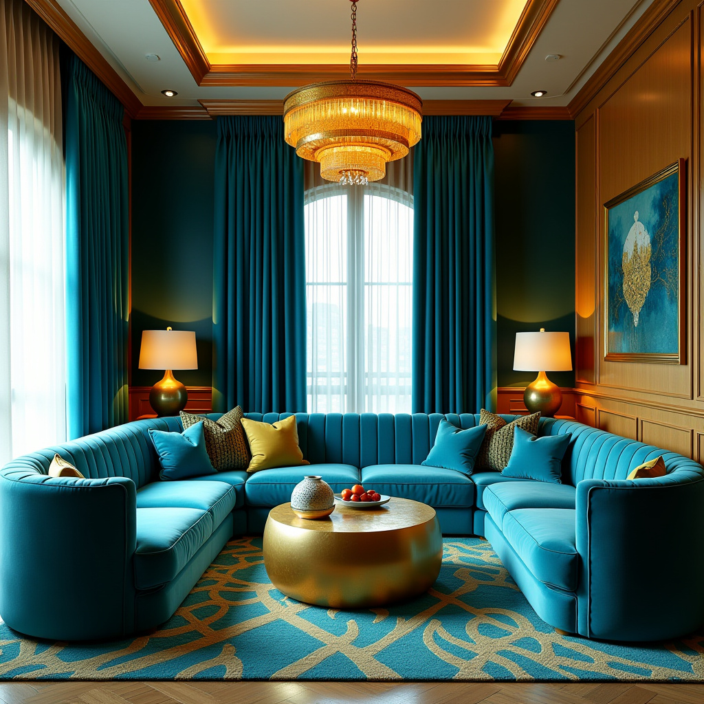 Bold color curtains 19