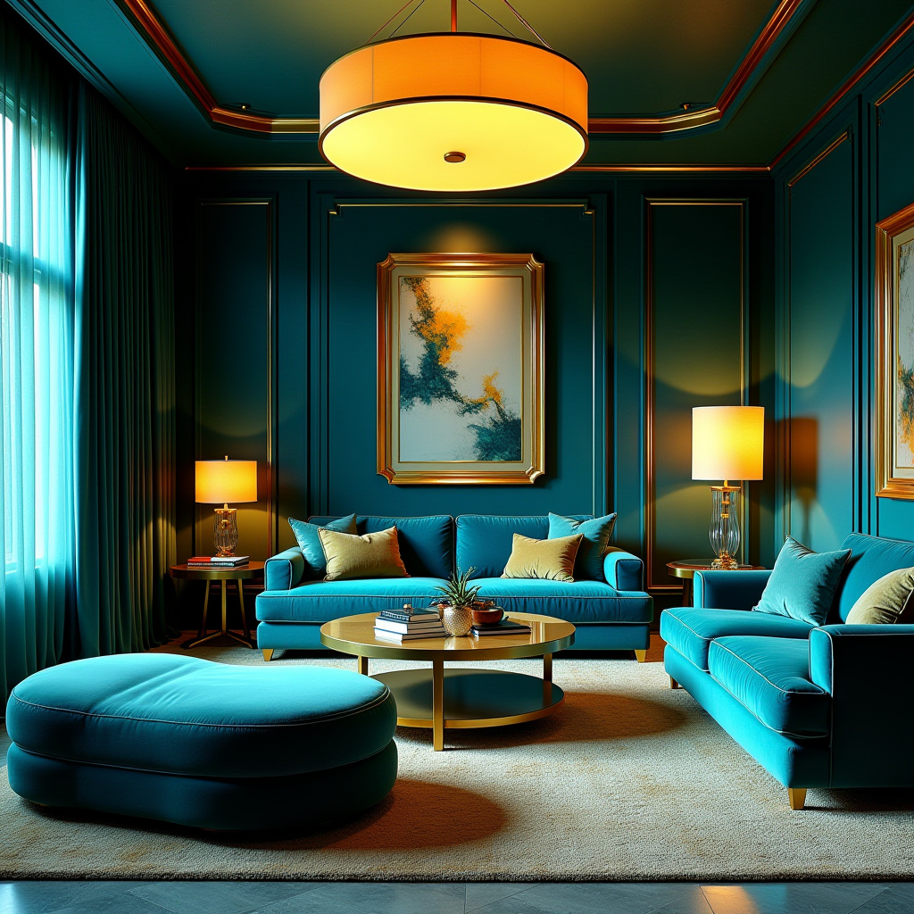 Bold color curtains 20