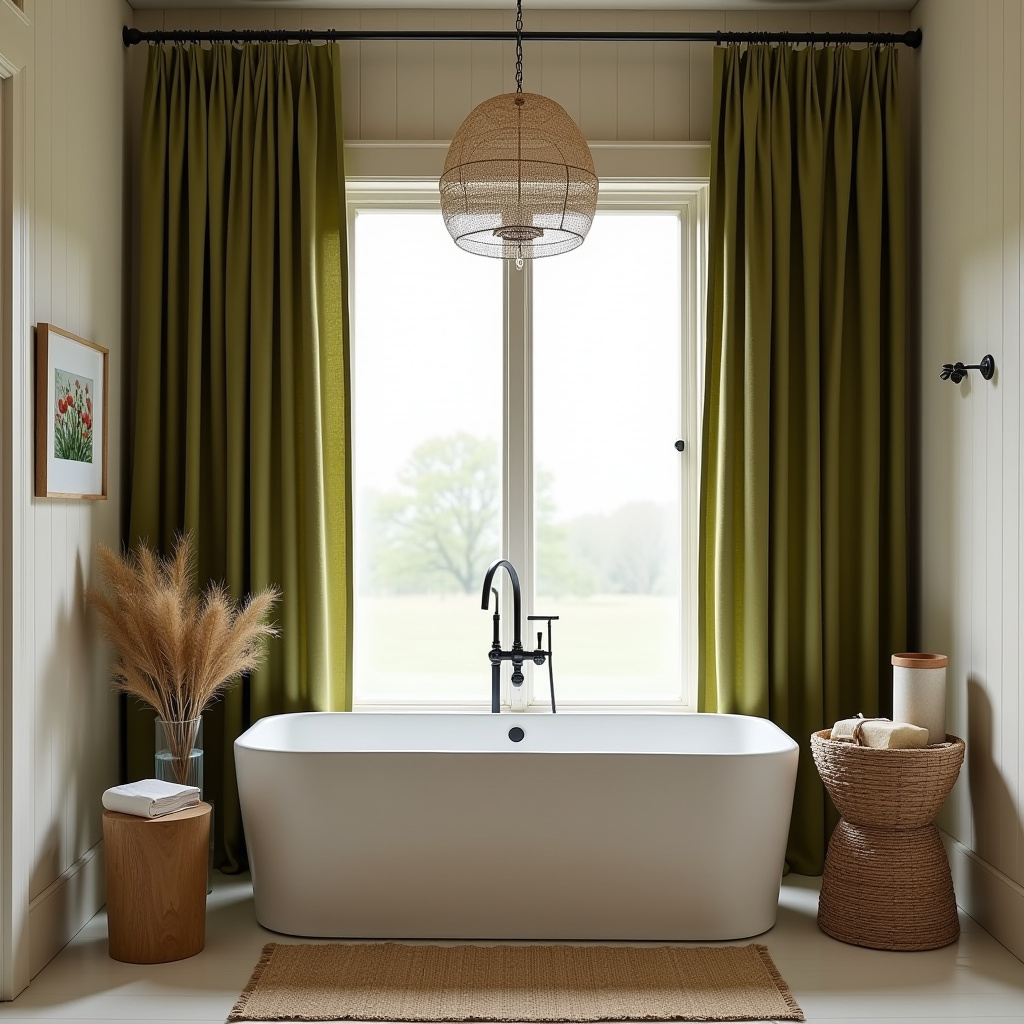 Bold color curtains 25