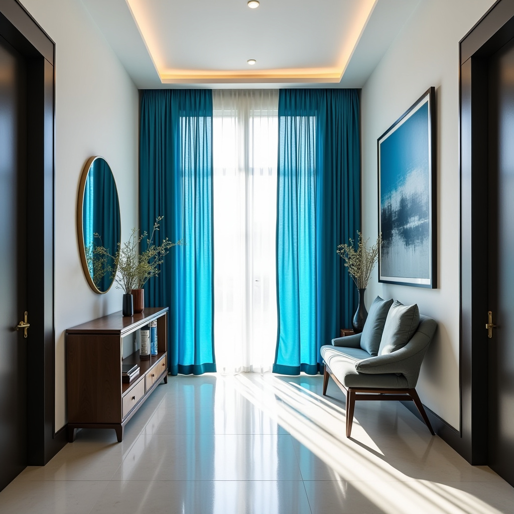 Bold color curtains 37