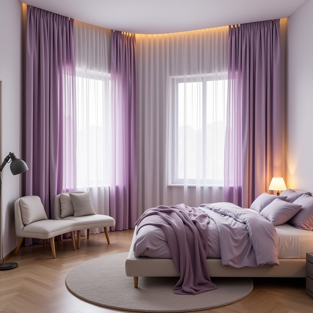 Bold color curtains 4