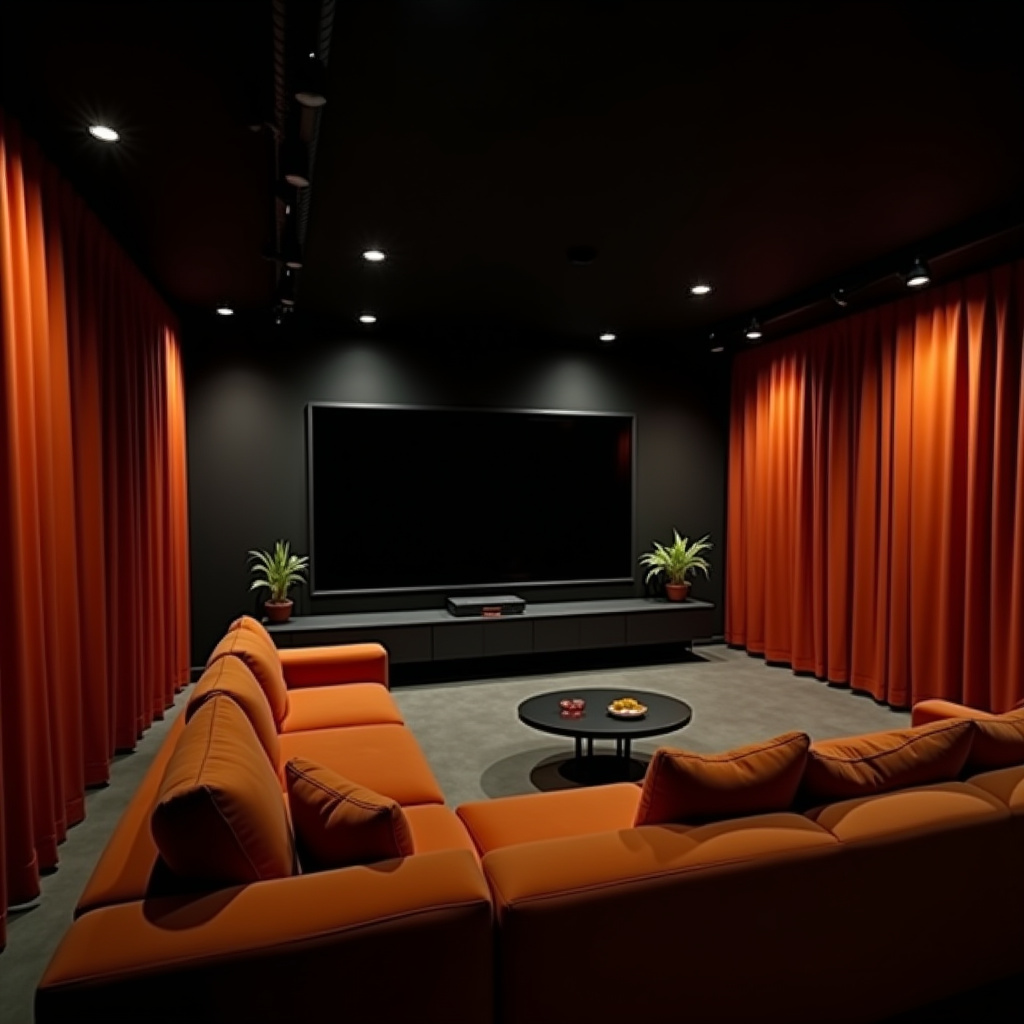 Bold color curtains 40