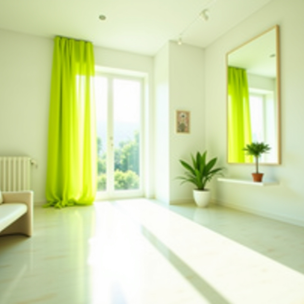 Bold color curtains 45