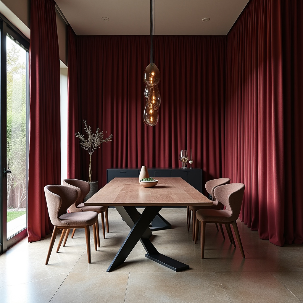 Bold color curtains 5