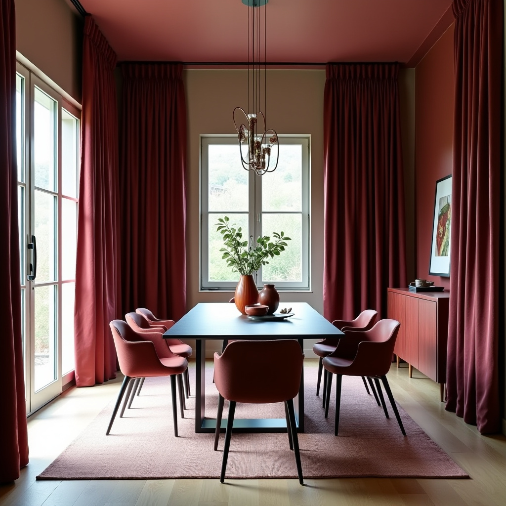 Bold color curtains 6
