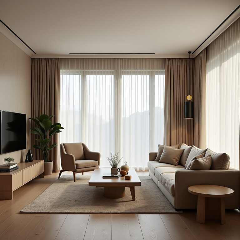 Curtain layering ideas 1