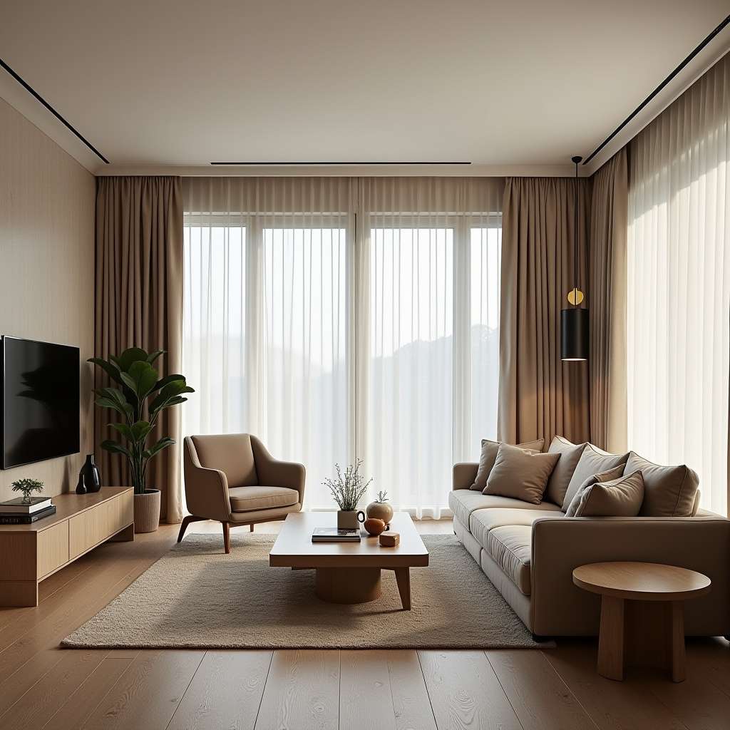 Curtain layering ideas 1