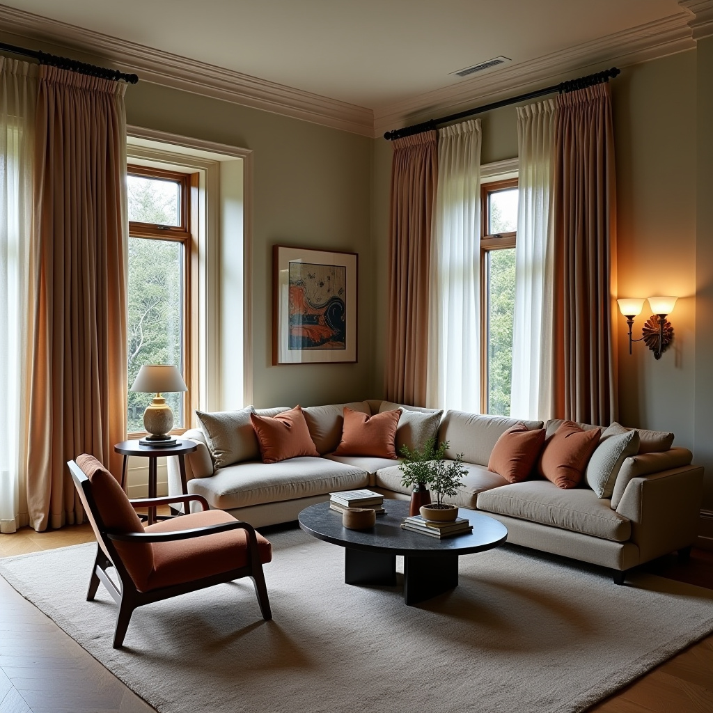 Curtain layering ideas 37