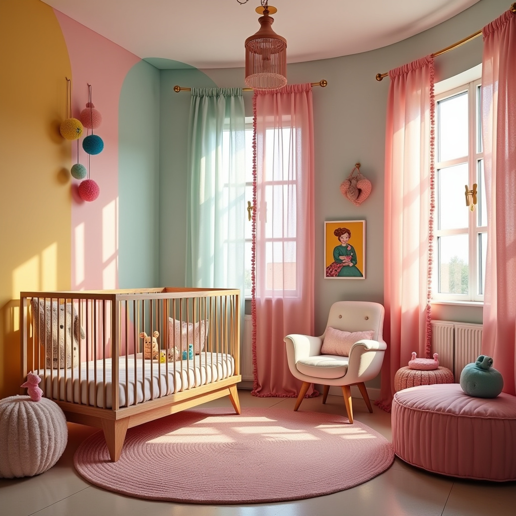 Curtains with tassels 43