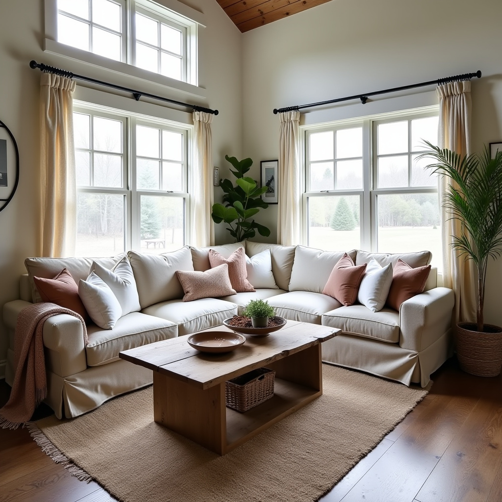 Curtains with tassels 60