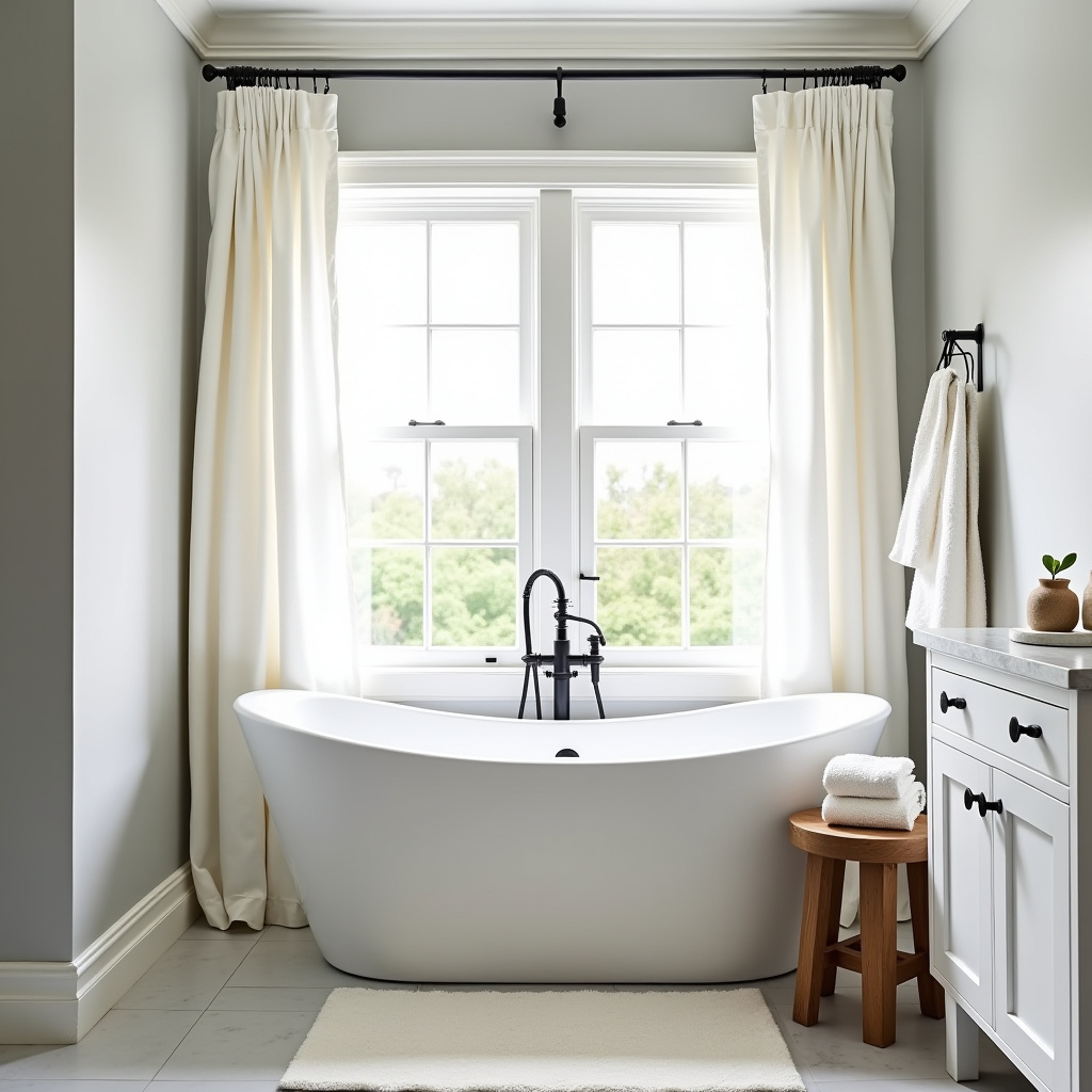 Farmhouse curtains 16