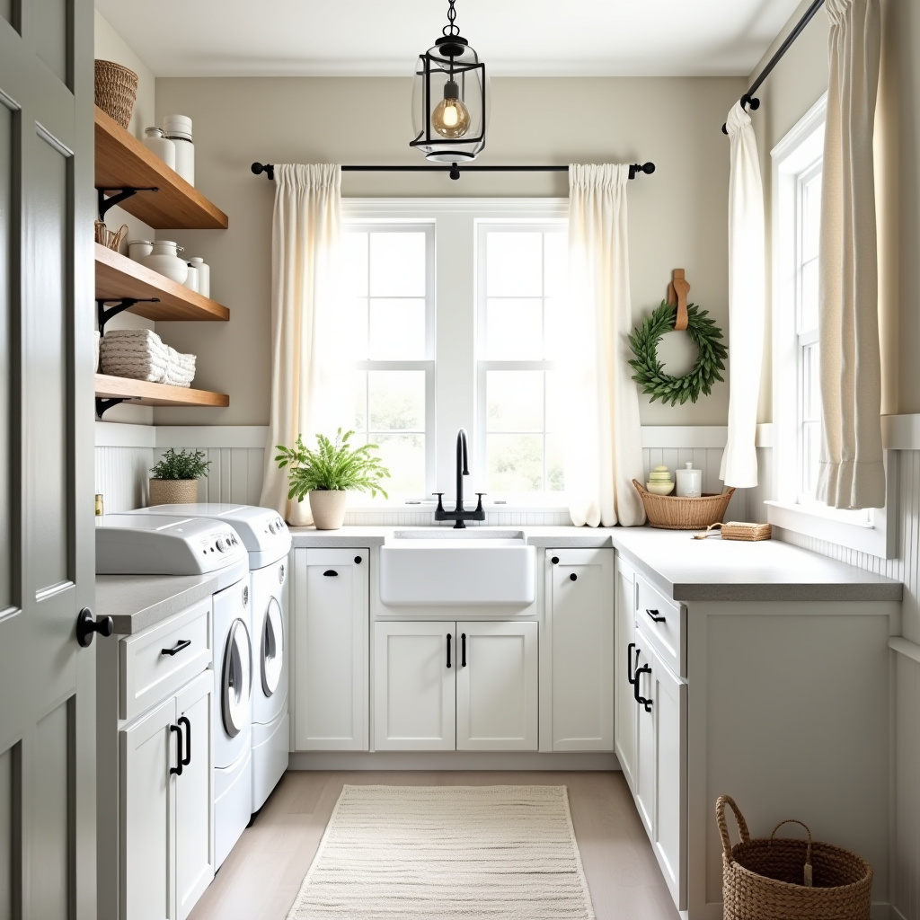 Farmhouse curtains 23