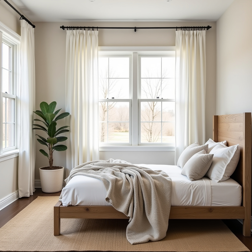 Farmhouse curtains 5