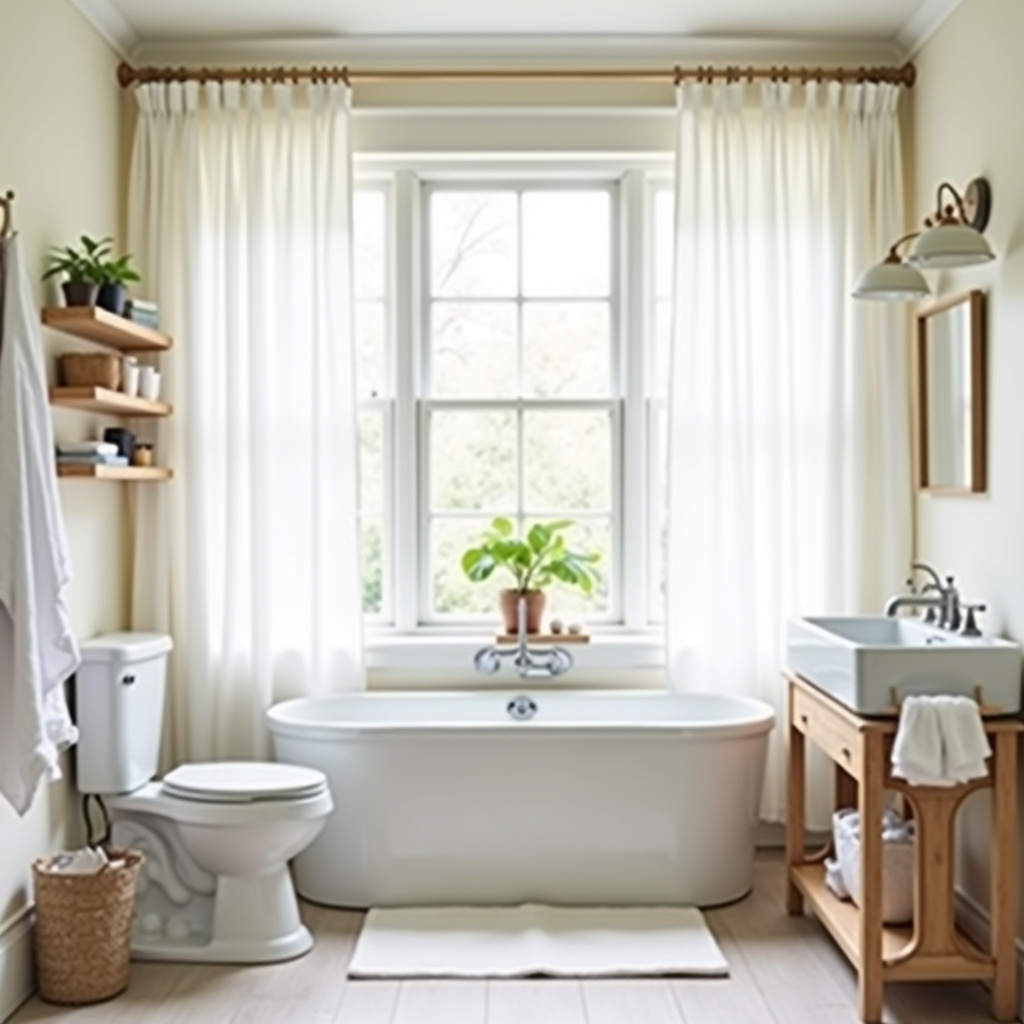 Farmhouse curtains 51